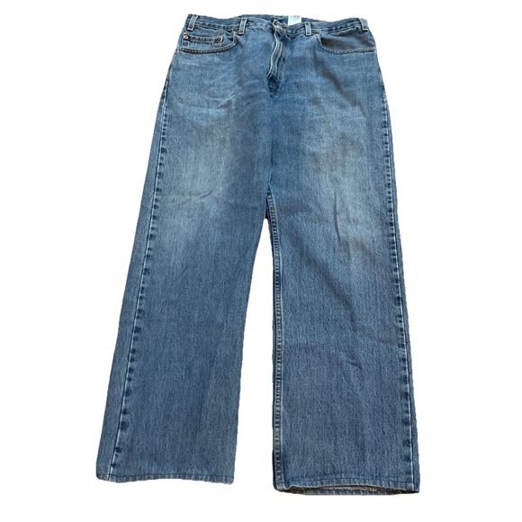 Levi's Other - Levi's 505 Denim Jeans Men's 38x29 Regular Fit Straight Leg Med Wash Relaxed